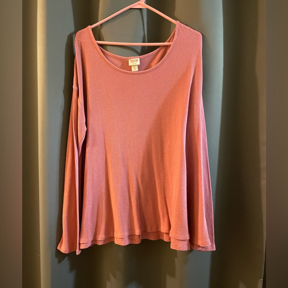 Womens Mossimo Knit Long Sleeve Sweater - XL